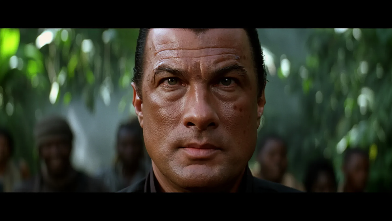 Un clan racista ataca a Steven Seagal y se arrepienten de haberse metido con el hombre equivocado