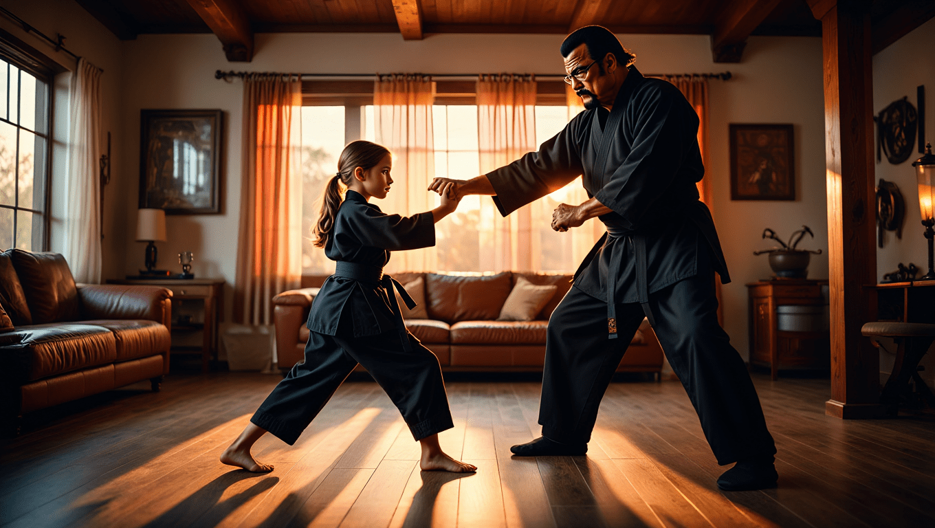 Una niña abofeteada en la escuela: el legado de Steven Seagal contraataca