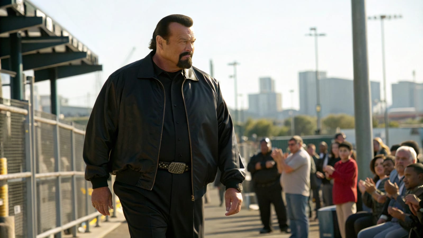 Creyeron Que Era un Combate de Broma — Seagal Deja a Todos Sin Palabras
