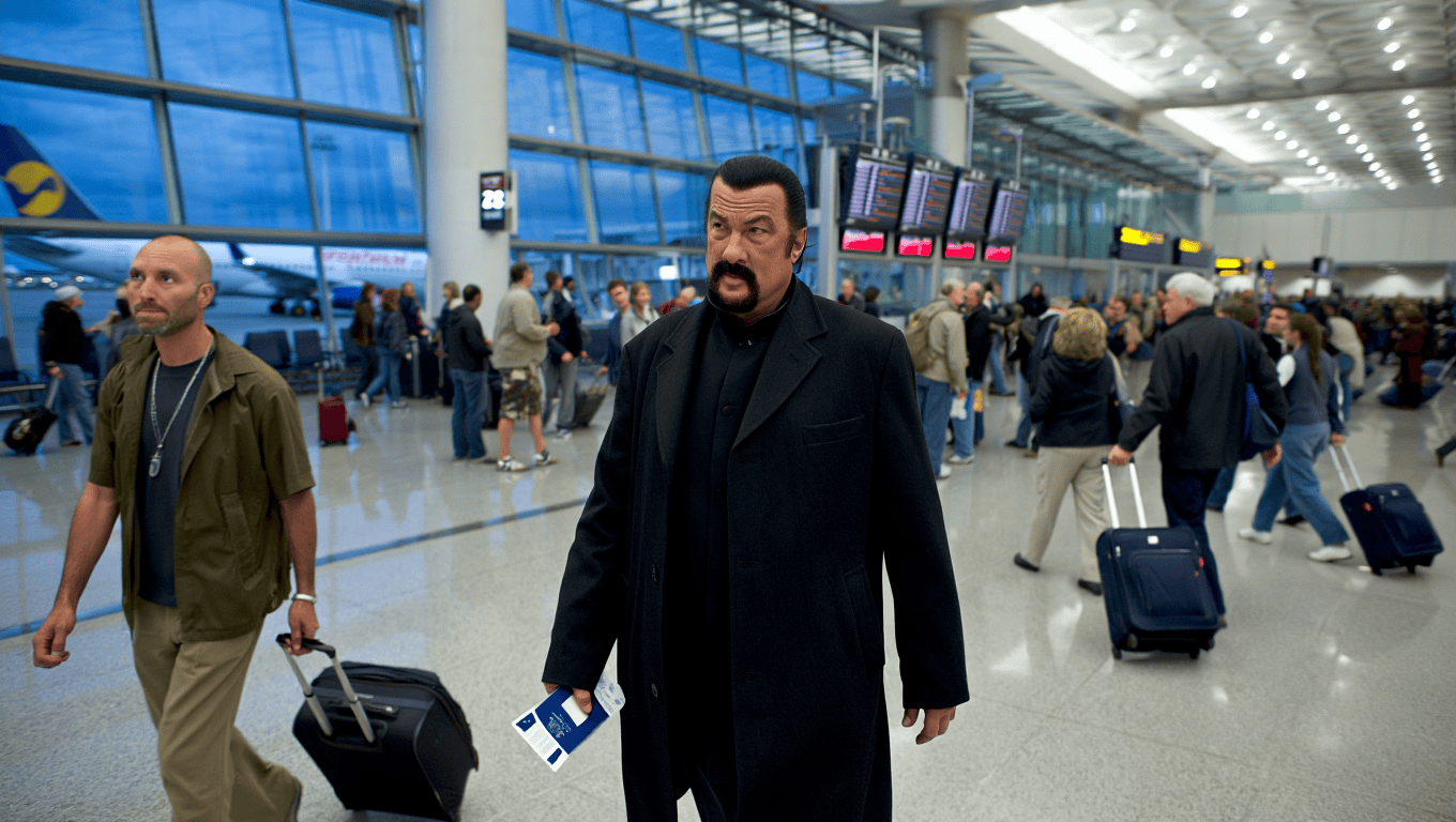 El Hombre Se Burló de Steven Seagal en el Avión… Minutos Después, el Piloto Detuvo Todo