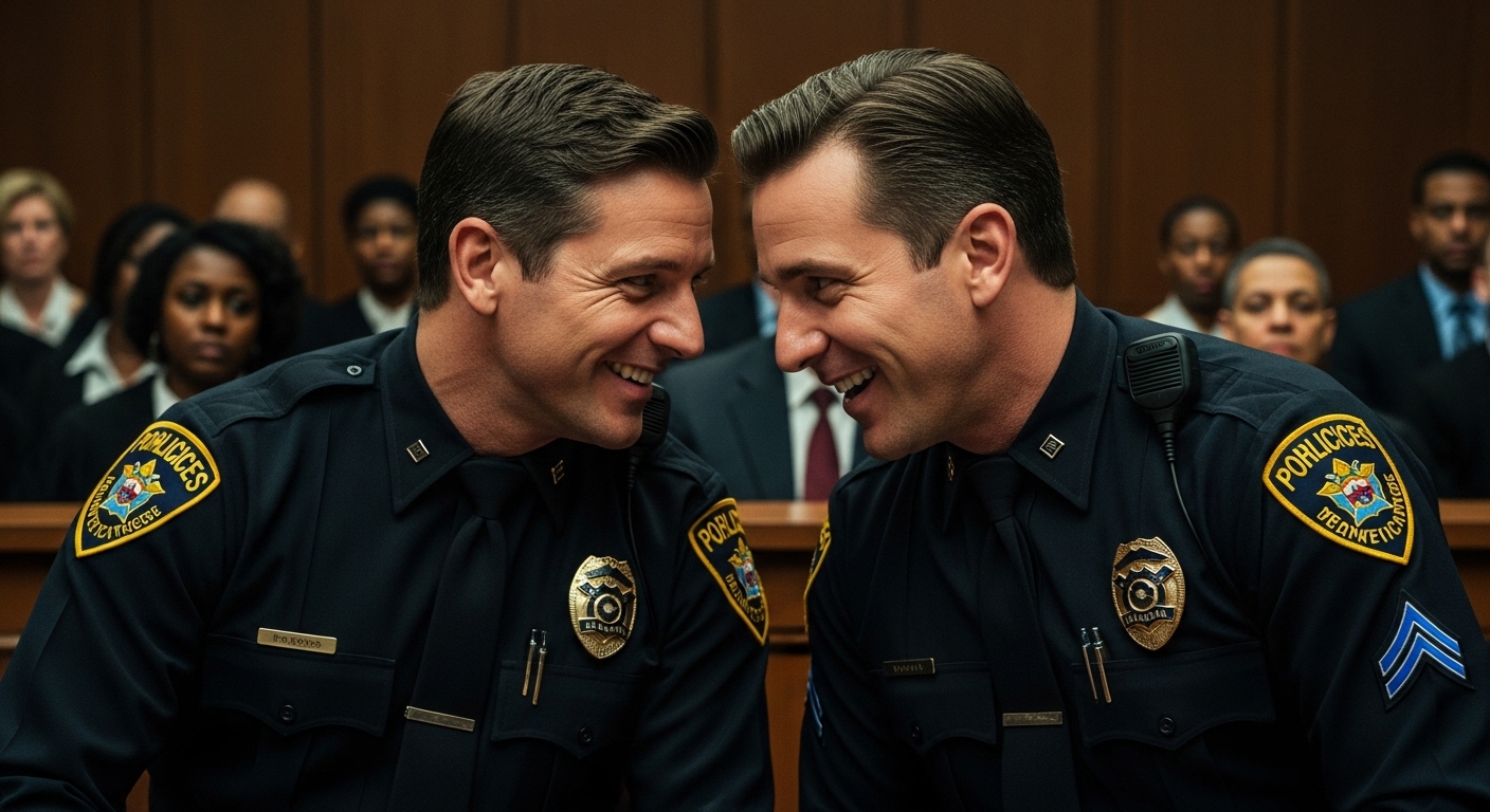 Jueces y Policías Se Burlan de Acusado Negro… Sin Saber Que Es el Director del FBI