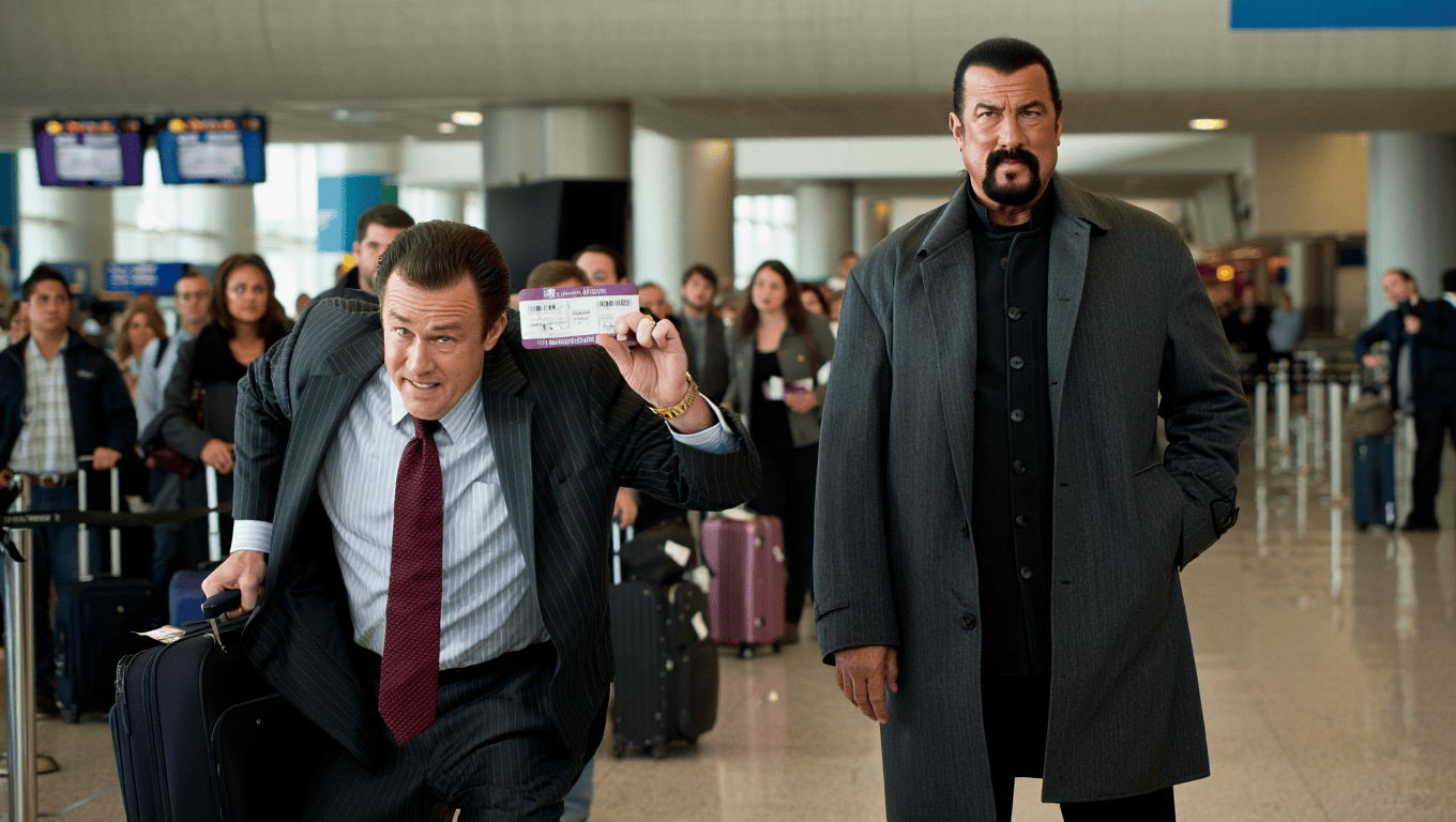 El Hombre Se Burló de Steven Seagal en el Avión… Minutos Después, el Piloto Detuvo Todo