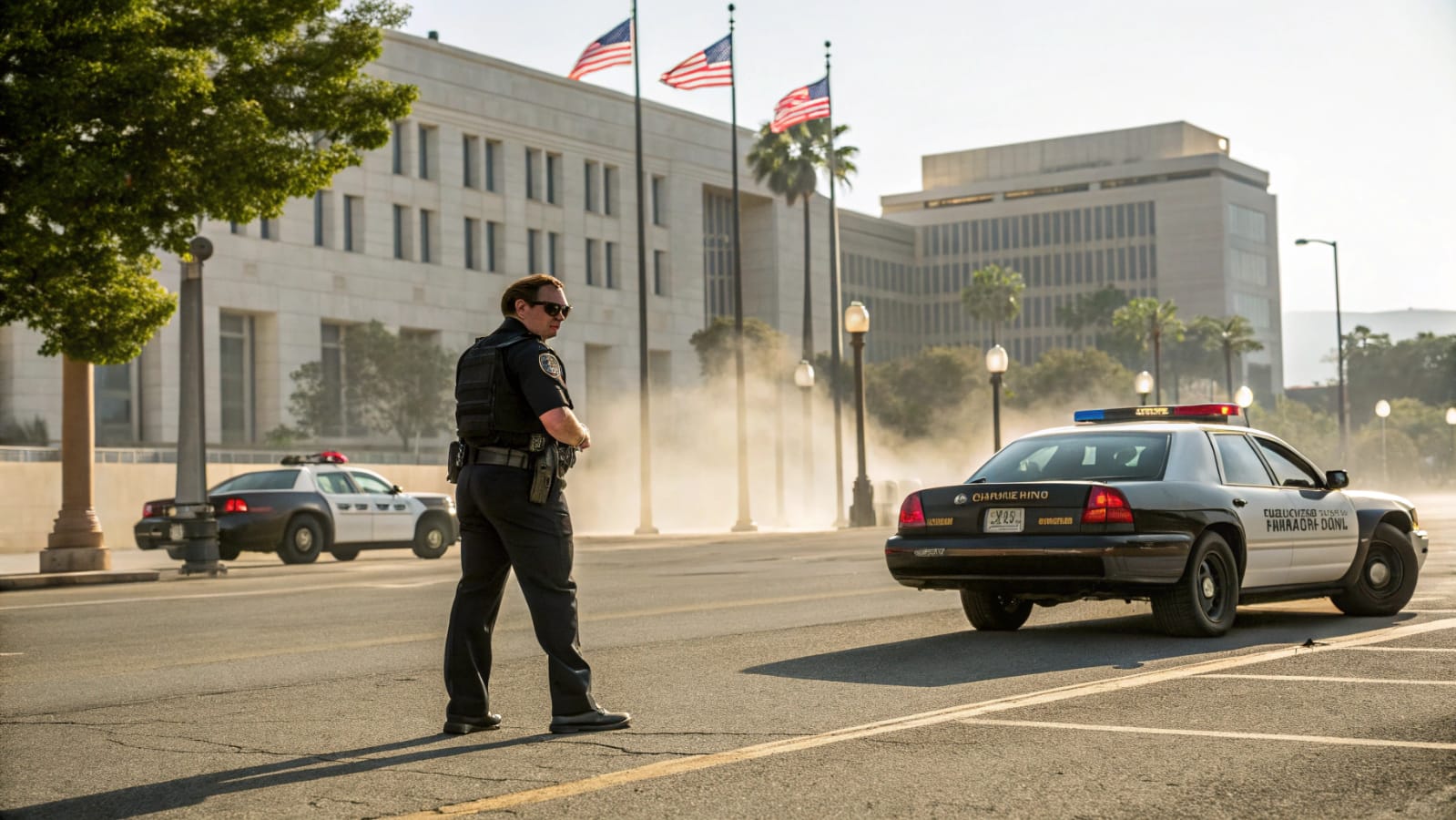 Policía se burla de la identificación federal de Steven Seagal—2 minutos después, lo rodean agentes