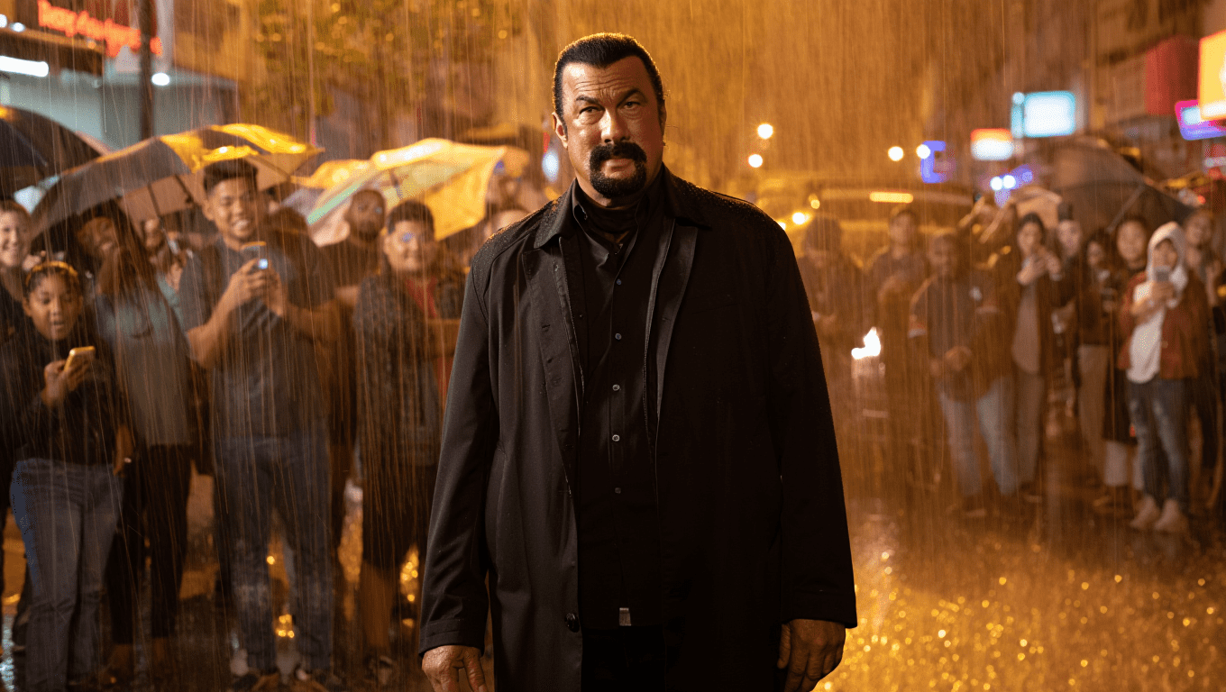 Le dijeron a Steven Seagal que se fuera… pero entonces seis Navy SEALs se levantaron en silencio