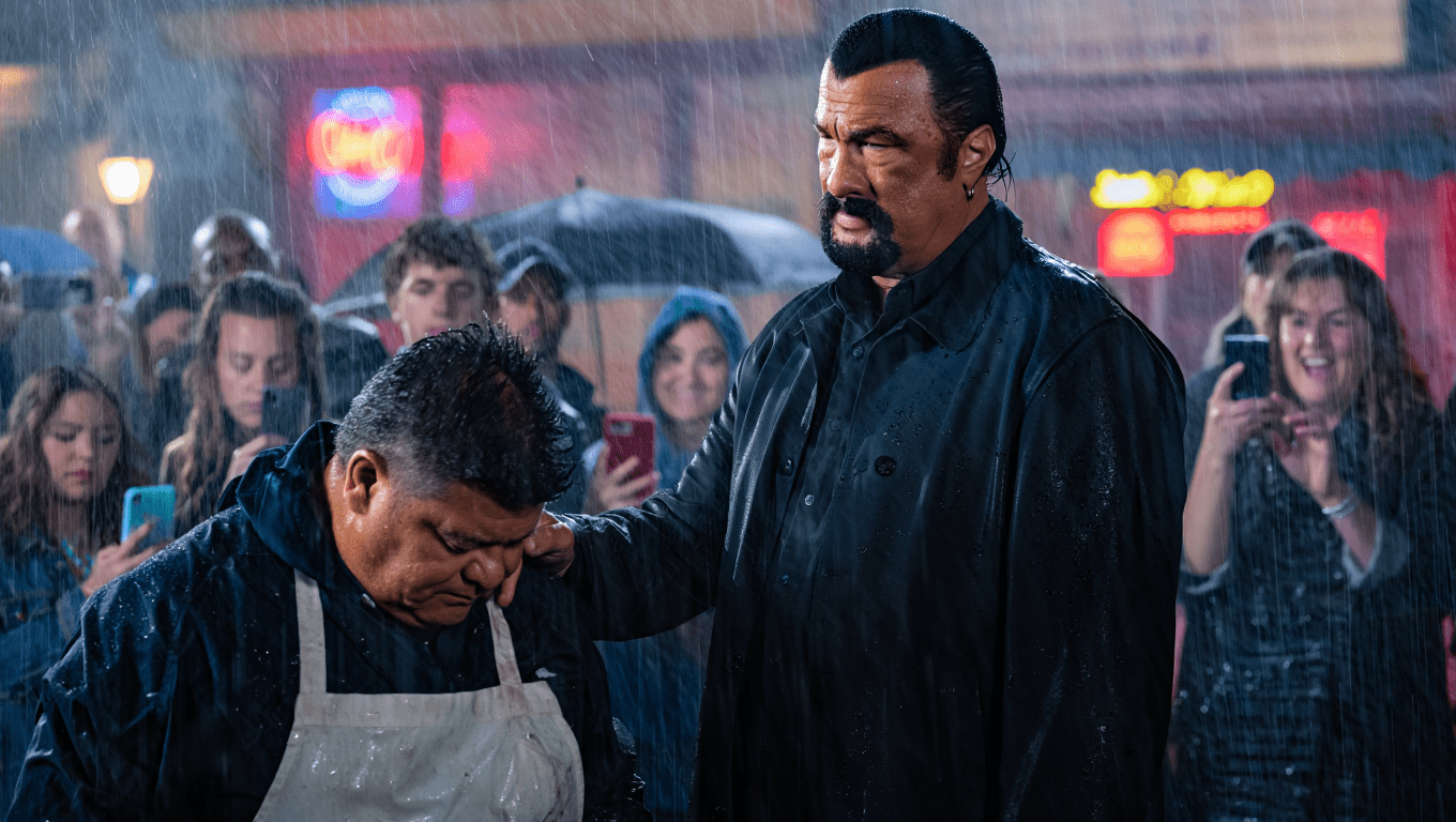 Le dijeron a Steven Seagal que se fuera… pero entonces seis Navy SEALs se levantaron en silencio