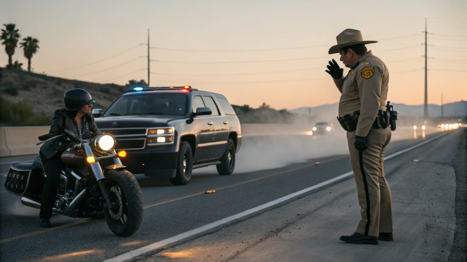 La policía detuvo a Steven Seagal en su bicicleta; no tenían idea de quién venía a buscarlo