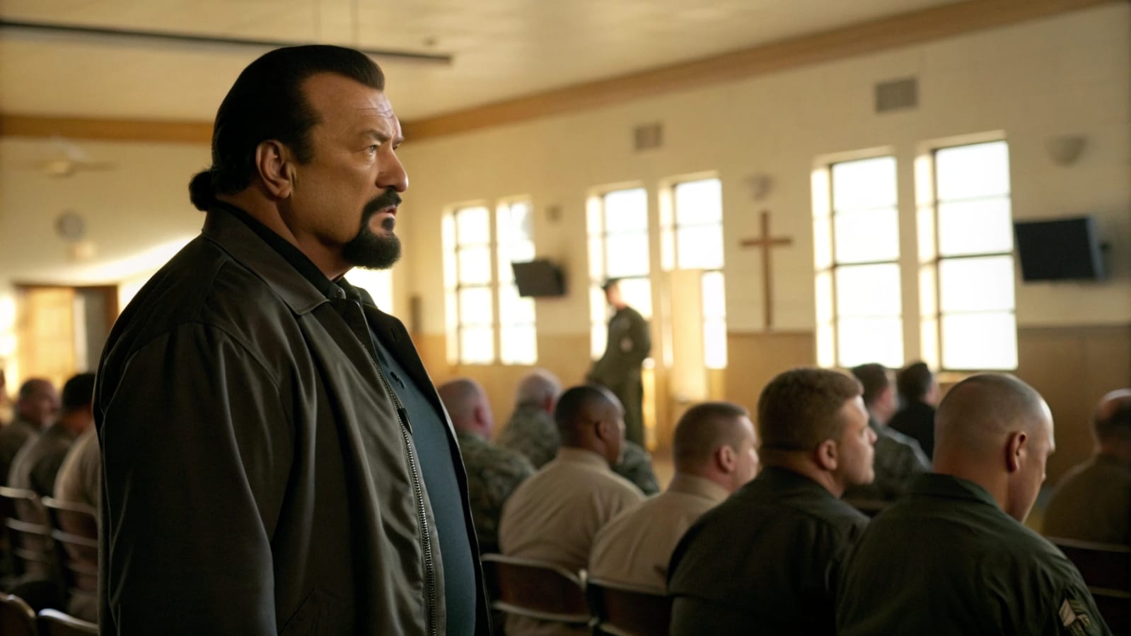 Los policías arrestan a Steven Seagal sin ninguna razón: segundos después, su mundo se pone al revés