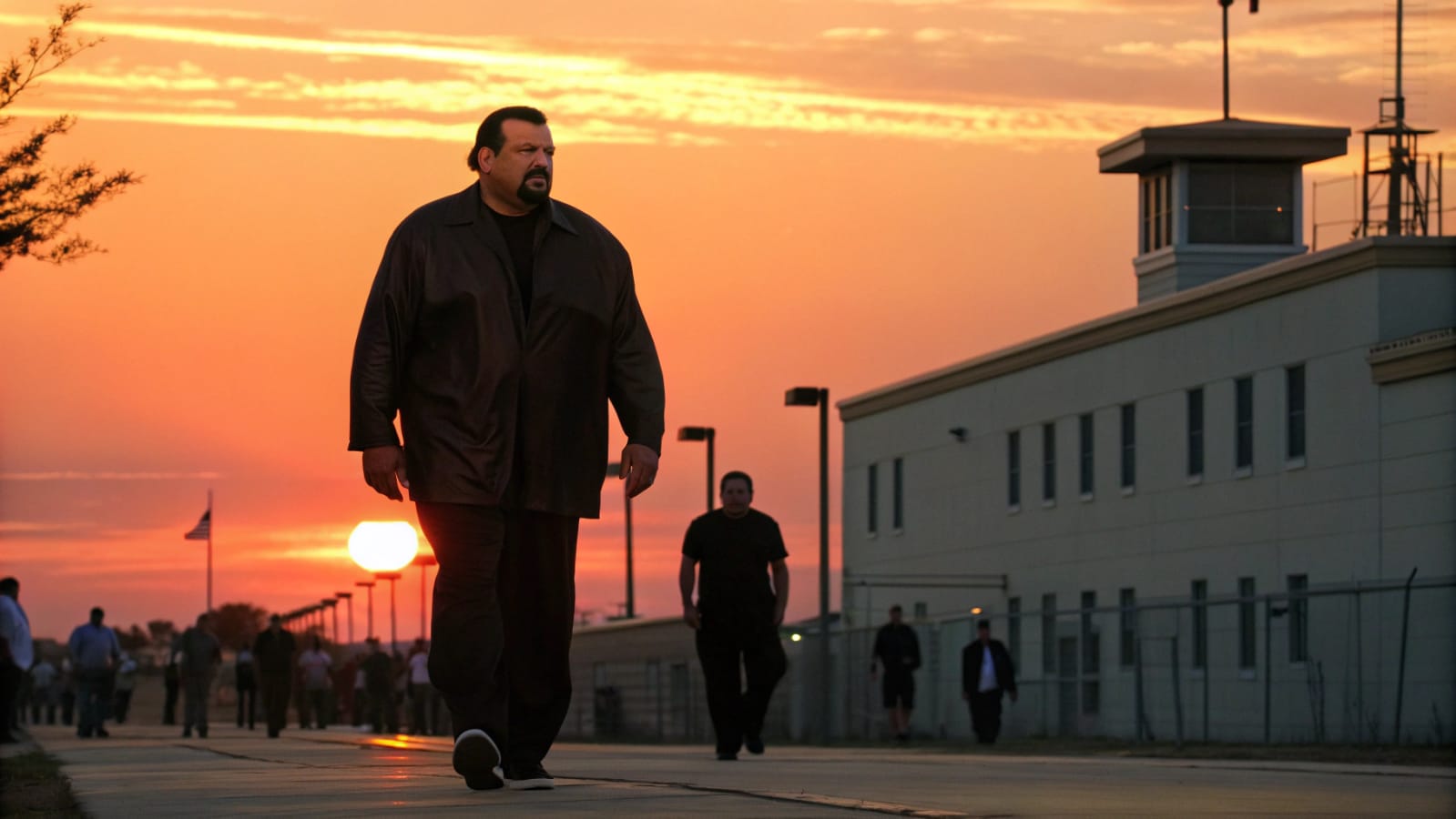 Policía Apunta a Steven Seagal en la Corte, sin Saber que su Hijo del FBI Estaba Mirando