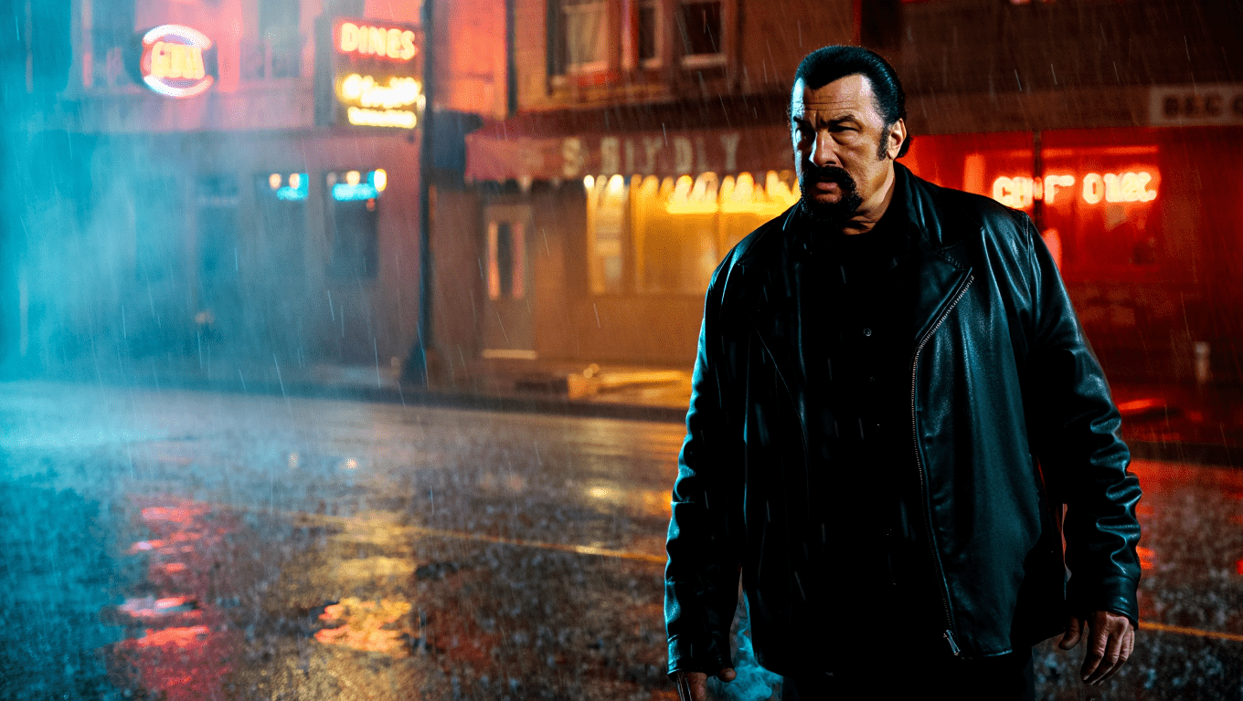 Pandilla de motociclistas humilla a Steven Seagal en un bar — No esperaban su brutal venganza
