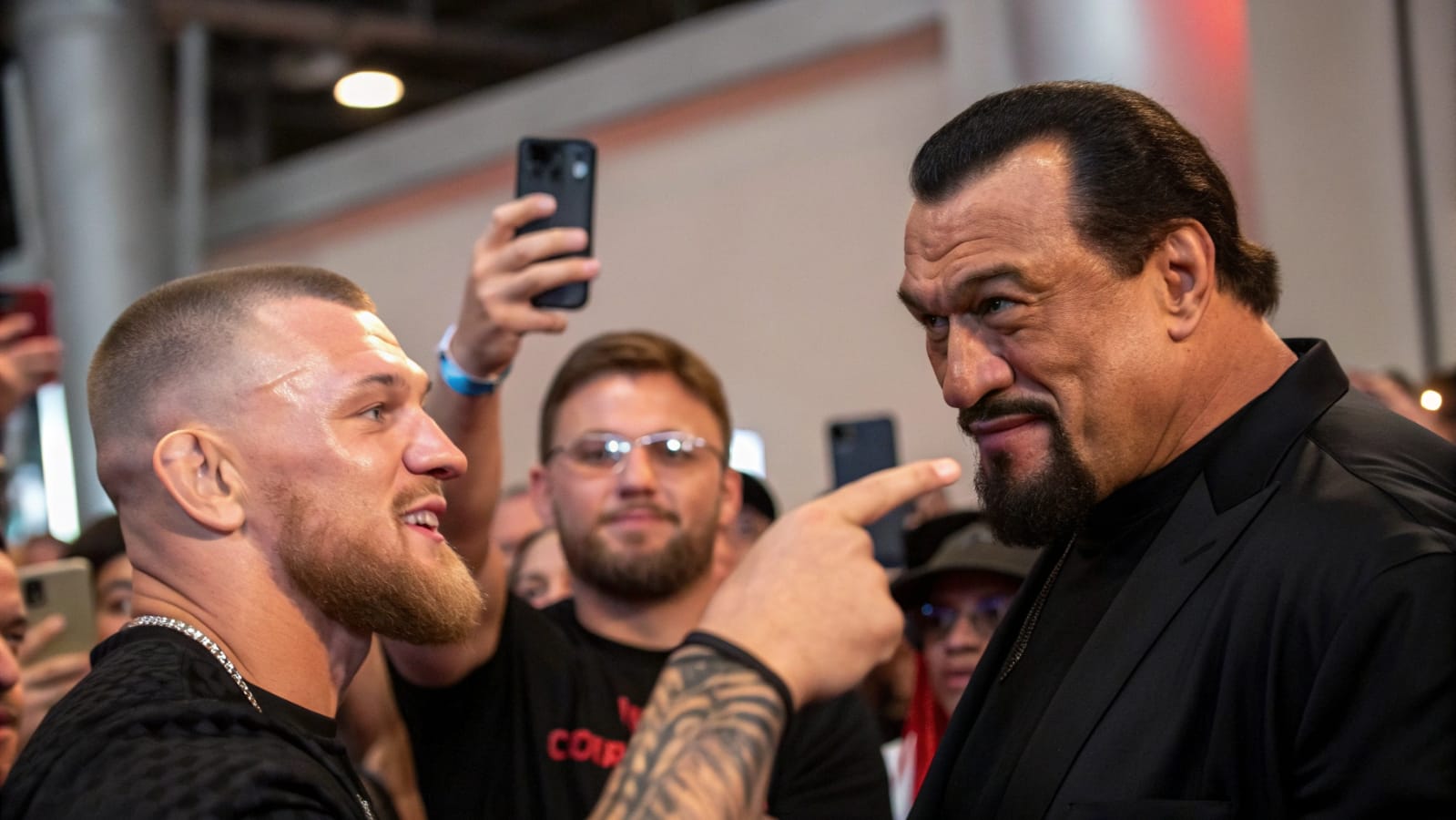 El campeón de MMA cae en 3 segundos tras desafiar a Steven Seagal