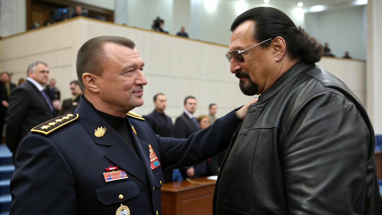 Lo llamaron un actor acabado — hasta que los Spetsnaz se formaron para saludarlo