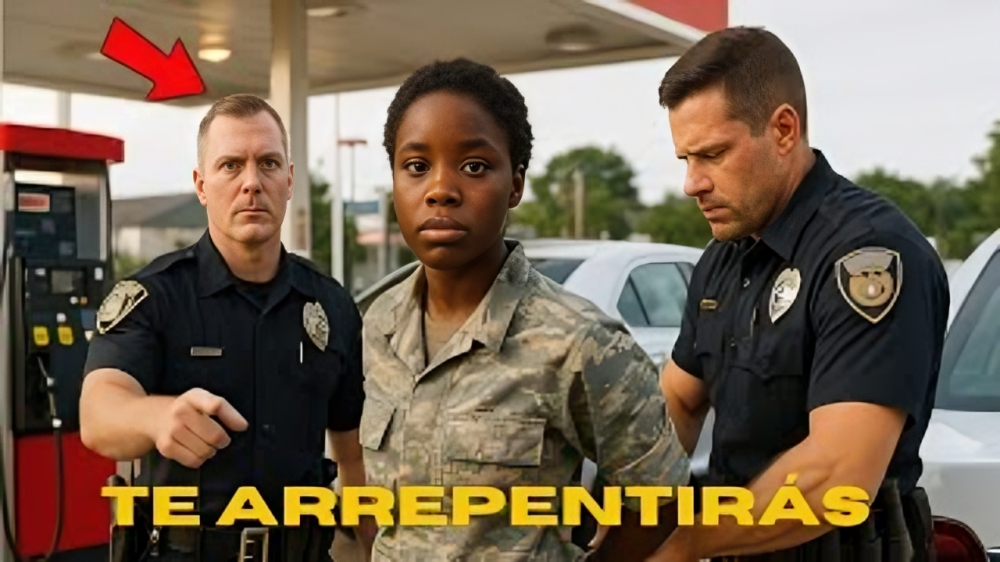 Policía Arresta a Teniente Coronel Negra Injustamente—Una Llamada Hace Que Pierdan Sus Empleos