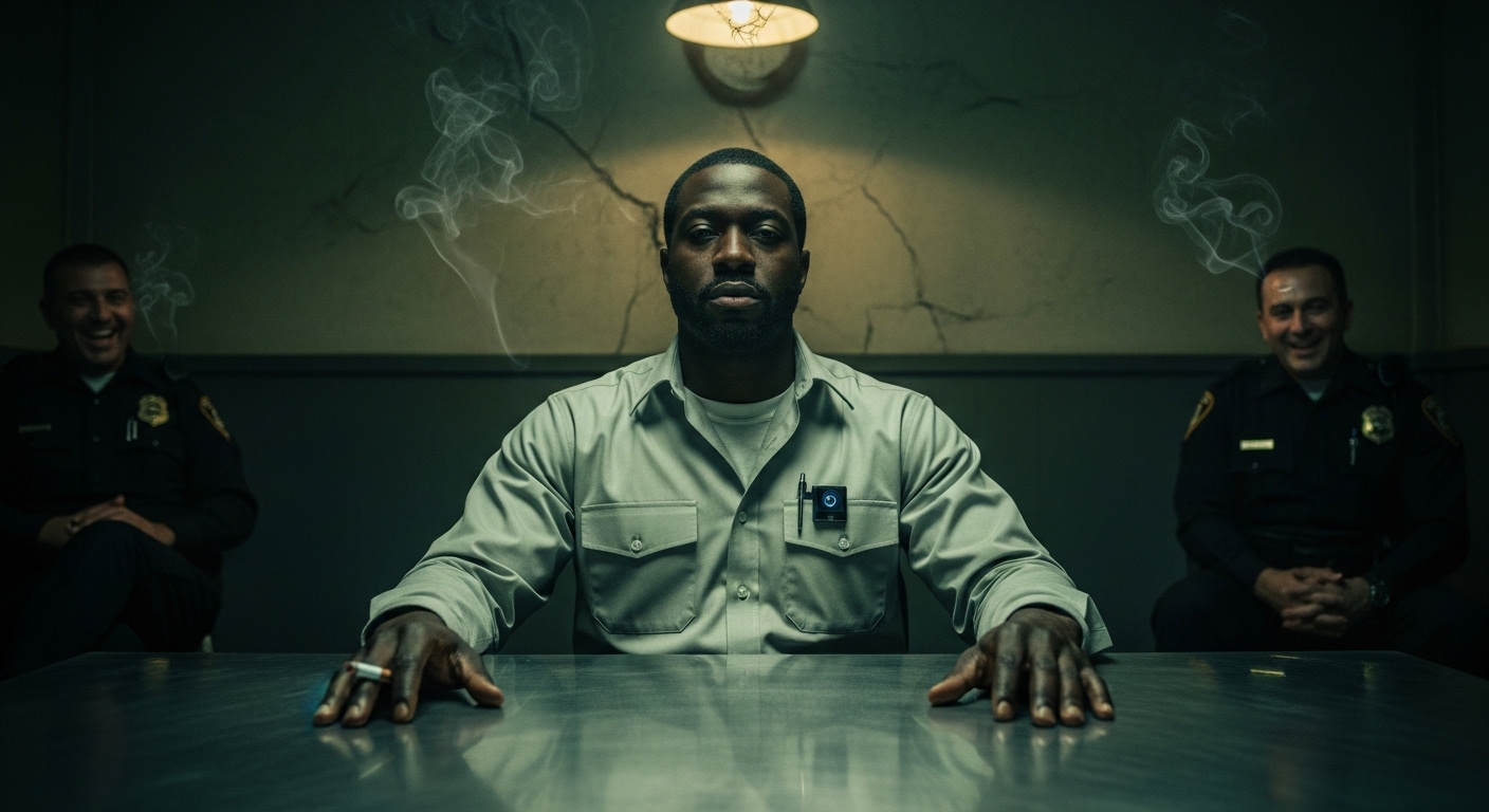 Policías Racistas Arrestan a un "Conserje" Negro por Error—Minutos Después, ¡FBI Irrumpe en la Comisaría! 