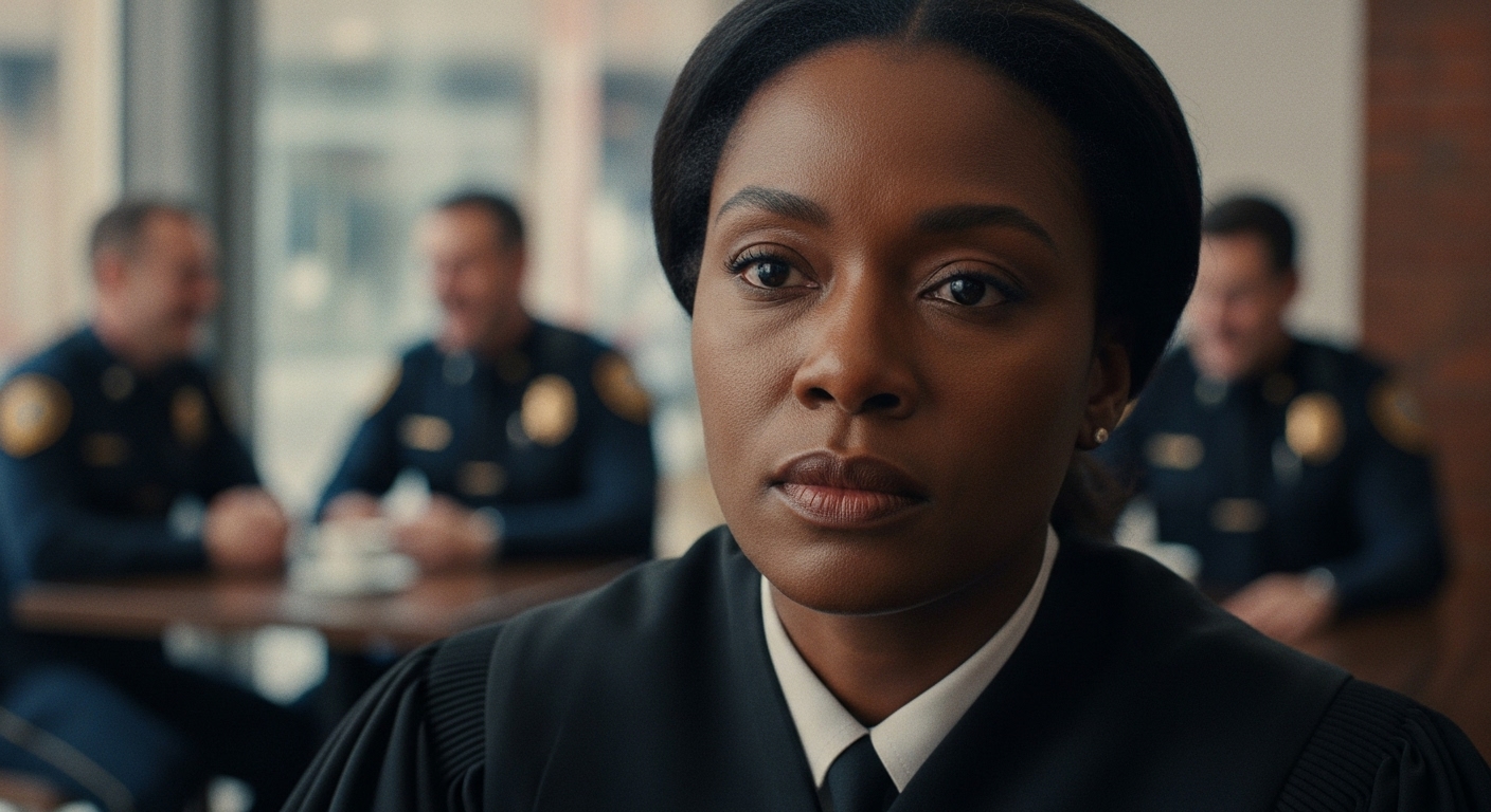 Policía Racista Abofetea a una Jueza Negra sin Saber Quién Es—Su Carrera se Derrumba al Instante