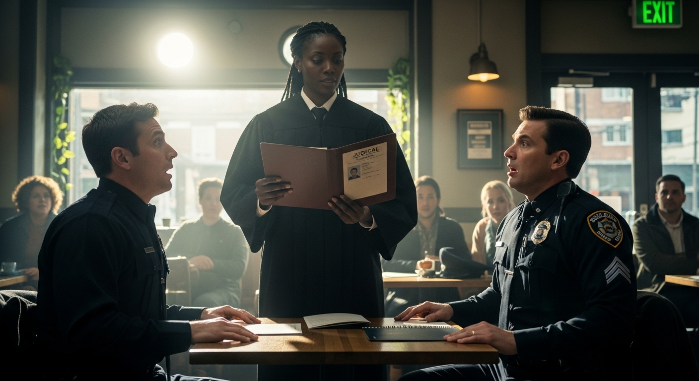 Policía Racista Abofetea a una Jueza Negra sin Saber Quién Es—Su Carrera se Derrumba al Instante