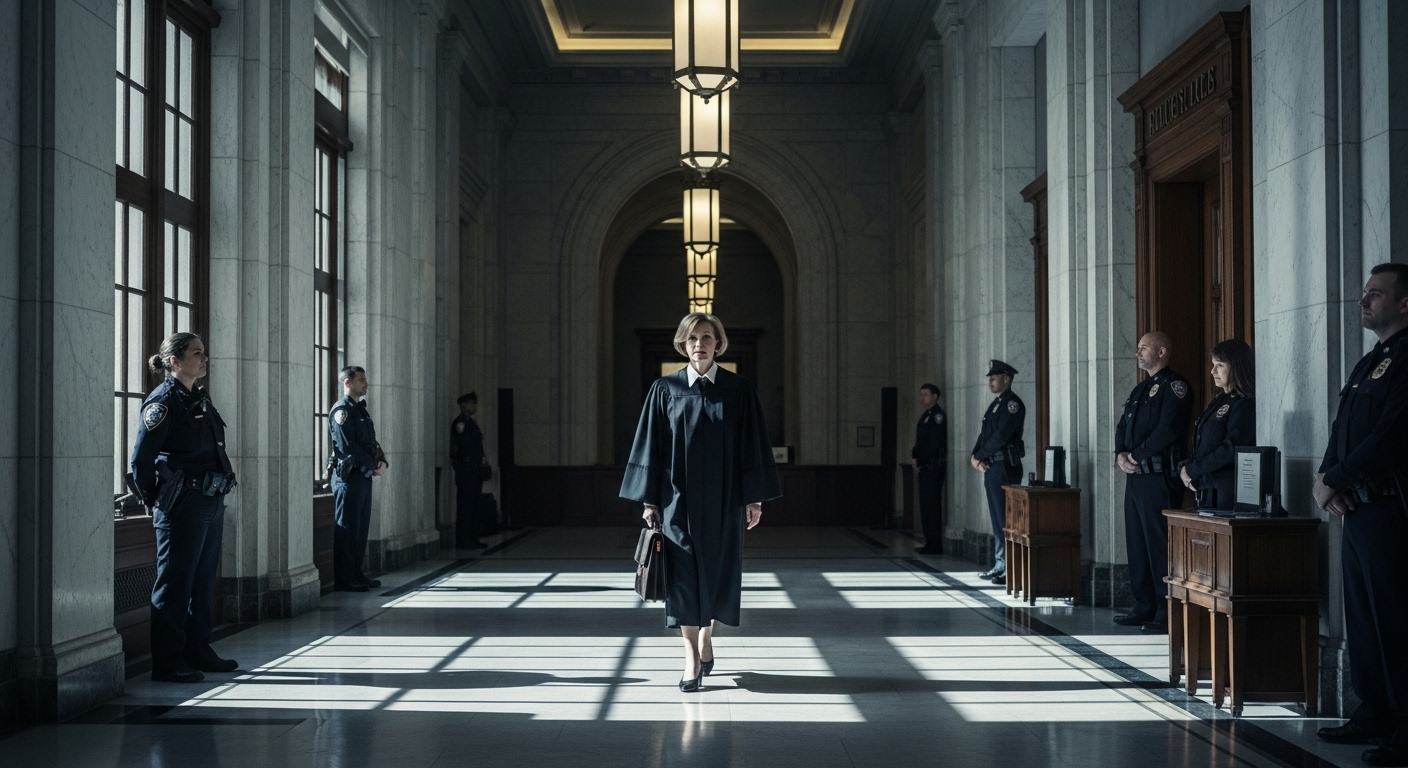 Policía Racista Abofetea a una Jueza Negra sin Saber Quién Es—Su Carrera se Derrumba al Instante