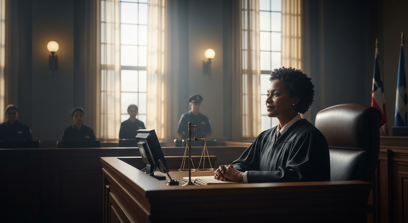 Policía Racista Abofetea a una Jueza Negra sin Saber Quién Es—Su Carrera se Derrumba al Instante